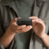 ACS05609 - Galaxy S23 Ultra Case Thin Fit in black showing the back